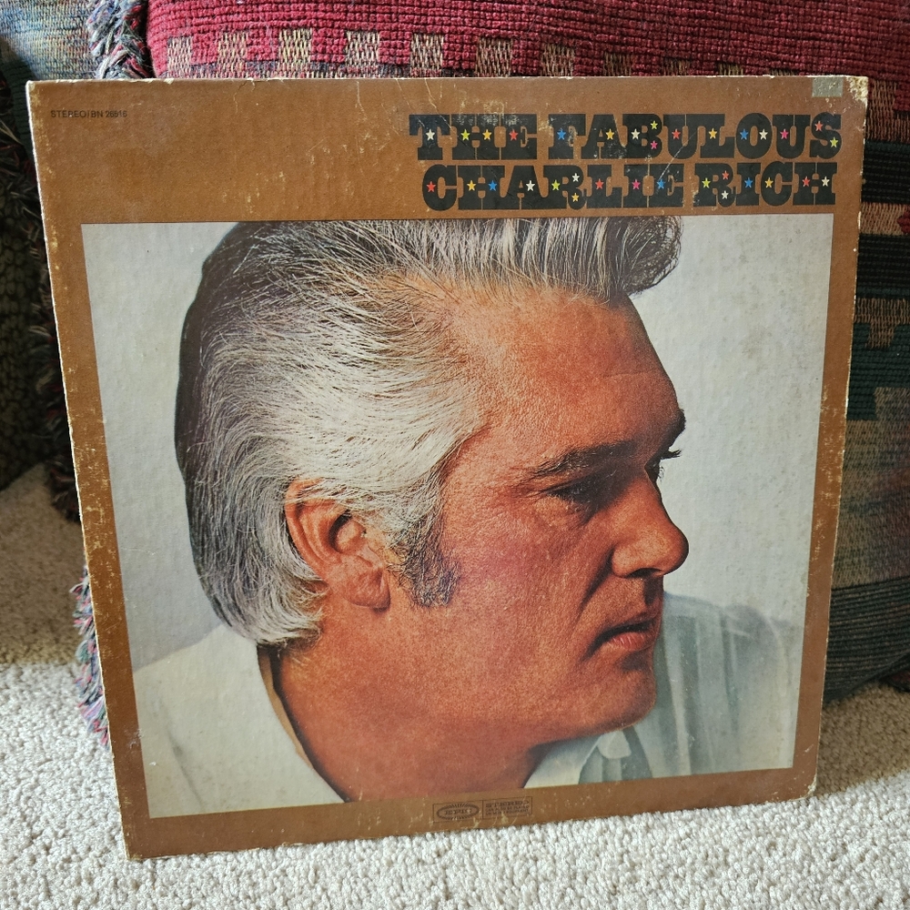 Rare. The Fabulous Charlie Rich Vinyl Record BN 26516